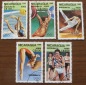 1989, Nicaragua, Briefmarkenserie: Olympische Sommerspiele 199...