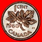 Ⰶ NICHT NACKT (1953-1964): KANADA ★ 1 CENT 1960! ELISABETH...