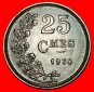 Ⰶ BELGIEN: LUXEMBURG ★ 25 CENTIME 1930 STERNE! CHARLOTTE (...