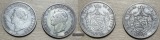 Sachsen 2 x 1/3 Taler 1858  F  König Johann 1857-1859   FM-Fr...