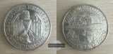 Weimarer Republik.  3 Reichsmark  1930 G  Weltflug Graf Zeppel...