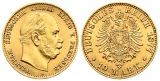 3,58 g Feingold. Kaiser Wilhelm I. (1861 - 1888)