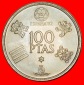 Ⰶ FUSSBALL 1982: SPANIEN ★ 100 PESETA 1980 (1980) STG! JUA...