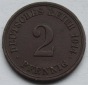 Kaiserreich: 2 Pfennig 1914 F