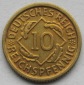 Weimarer Republik: 10 Pfennig 1931 D