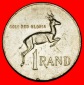 Ⰶ SPRINGBOCK (1977-1989): SÜDAFRIKA ★ 1 RAND 1981 STEMPEL...