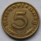 Deutsches Reich: 5 Pfennig 1936 A