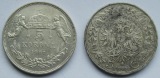 Österreich/Ungarn: 2 x 5 Kronen 1907 + 1909