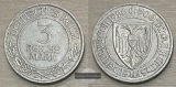 Weimarer Republik, 1919-1933. 3 Reichsmark 1926 A, Lübeck  FM...