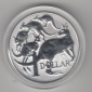 Australien, 1 Dollar 2019, Känguru, mob of roos, Privy Merlio...