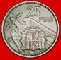 Ⰶ GENERALISSIMUS FRANCO (1936-1975): SPANIEN ★ 25 PESETA 1...