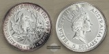 Australien,  5 Dollar 1991  Kookaburra  FM-Frankfurt  Feinsilb...