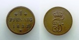 Mecklenburg Schwerin, Pfennig 1831