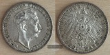 Deutsches Kaiserreich Preussen  3 Mark  Wilhelm II.  1912  A  ...