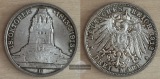 Deutsches Kaiserreich Sachsen  3 Mark Völkerschlacht  1913 E ...