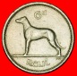 Ⰶ GROSSBRITANNIEN  (1942-1969): IRLAND ★ 6 PENCE 1962 IRIS...