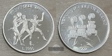 San Marino  1000 Lire  1992  Olympische Sommerspiele  FM-Frank...