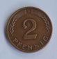 2 Pfennig Jahrgang 1969 (J) BRD Umlaufmünze Magnetisch, gut e...