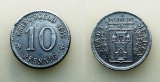 Notgeld, Menden, 10 Pfennig 1919, Eisen