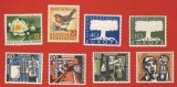 Bund 1957 3 Sätze Mi.268 - 269 + Mi.270 - 273 + Mi.274 - 275 ...