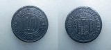 Notgeld, Selb, 10 Pfennig 1918, Zink