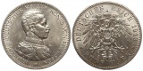 Preussen: Wilhelm II., 5 Mark 1913 A, Silber, TOP-Erhaltung!!,...