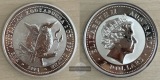 Australien  2 Dollar 2001 (Kookaburra)  FM-Frankfurt Feingewic...