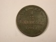 I7  Württemberg  1/2 Kreuzer 1864 in ss+    Originalbilder