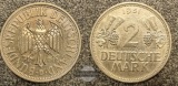 Deutschland.  2 Mark 1951 D  FM-Frankfurt  Kupfer-Nickel