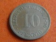 Deutschland Kaiserreich 10 Pfennig 1896 G, sehr seltener Jahrgang