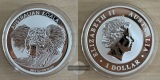 Australien, 1 Dollar  2014 Koala FM-Frankfurt  Feingewicht: 31g