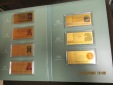 Die Mark - Banknoten der DDR in Reinstem Gold 999er Gold mit Z...