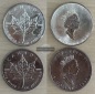 Kanada. 2x 5 Dollar 1991/1994 Maple Leaf   FM-Frankfurt    Fei...