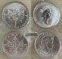 Kanada. 2x 5 Dollar 2002/ 2004 Maple Leaf   FM-Frankfurt    Fe...