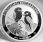 Australien, 1 Dollar 2013, Kookaburra, Ag 1 Oz