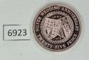 6923 Isle of Man 1972 - 25 pence - Silberhochzeit 28,28 g Silb...