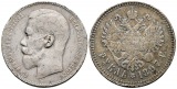 18 g Feinsilber. Nikolai II. (1894 - 1917)