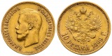 7,74 g Feingold. Zar Nikolaus II. (1894 - 1917)