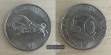 Slowenien  50 Tolarjev 2004FM-Frankfurt  Kupfer-Nickel-Legierung