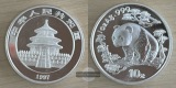 China  10 Yuan 1997  Panda   FM-Frankfurt  Feinsilber: 31,1g