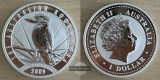 Australien  1 Dollar  2009  Kookaburra FM-Frankfurt Feinsilber...