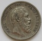 Kaiserreich: Württemberg, 5 Mark Karl (Jaeger 173), 1875