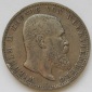 Kaiserreich: Württemberg, 5 Mark Wilhelm II. (Jaeger 176), 1892