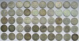 Deutsches Reich: 50 x 2 Mark Hindenburg, zusammen 250 g Feinsi...