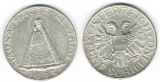 SZAIVERT 1. REPUBLIK ÖSTERREICH 5 SCHILLING 1935