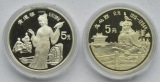 China: 2 x 5 Yuan Geschichte 1989