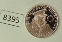 8395  Gibraltar 1993 - 14 ECU - Winston Churchill - 10 g Silbe...