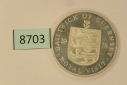 8703  Guernsey 1978 - 25 pence - Royal Visit - 28,28 g Silber ...