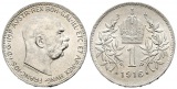 4,18 g Feinsilber. Franz Joseph I. (1848 - 1916)