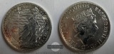 Großbritannien.  2 Pounds 2022 Britannia  FM-Frankfurt  Feins...